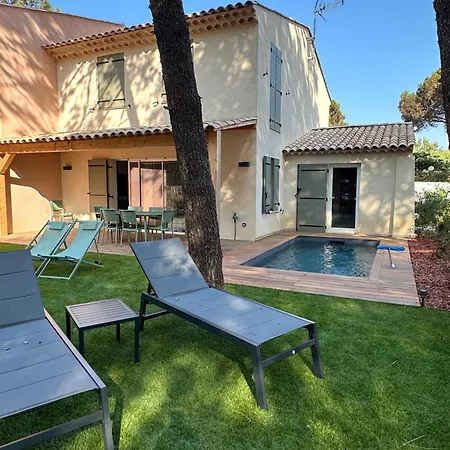Villa Plages De La Nartelle- Maxime - Piscines Privees